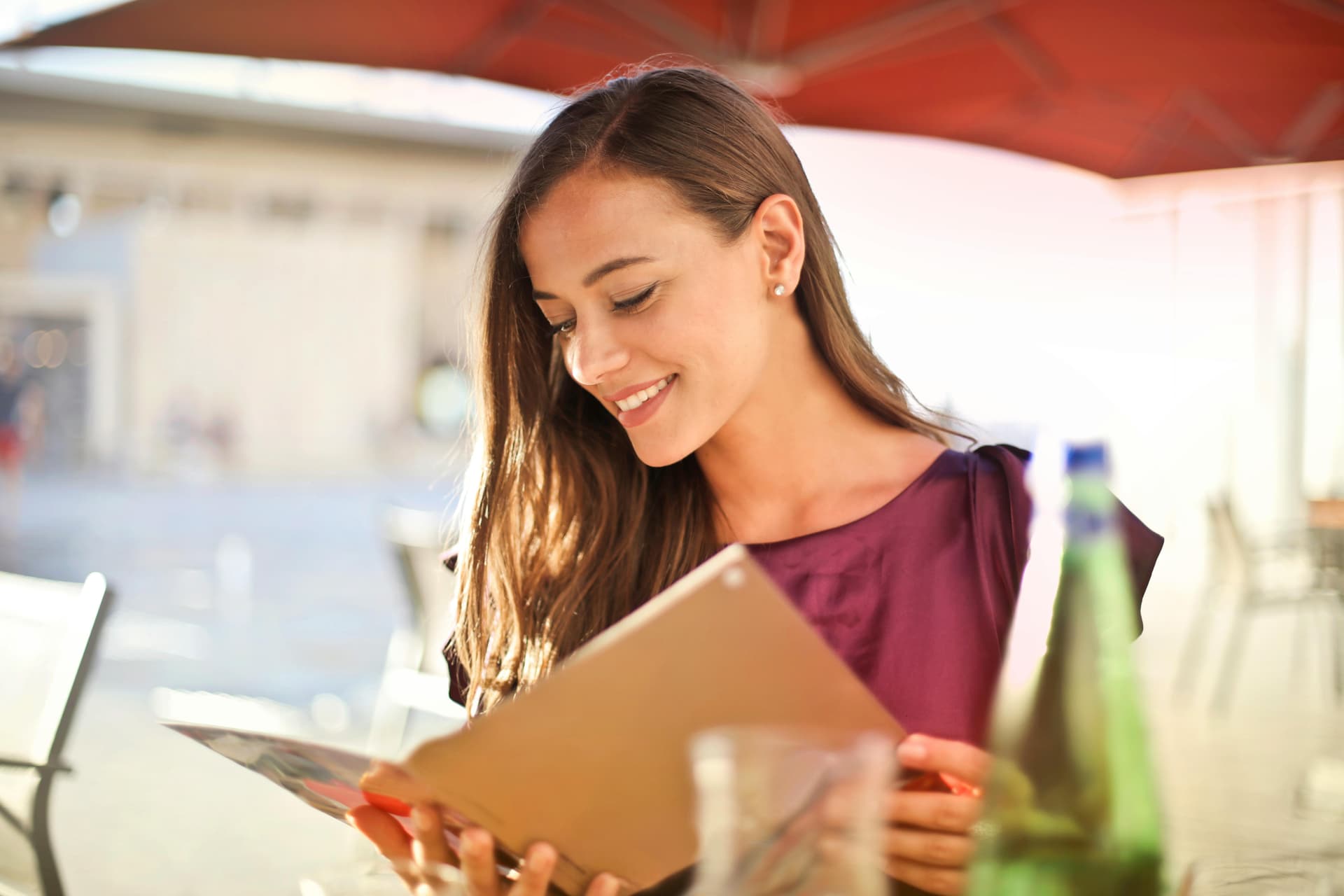 Restaurant menu showcasing affordable lunch specials